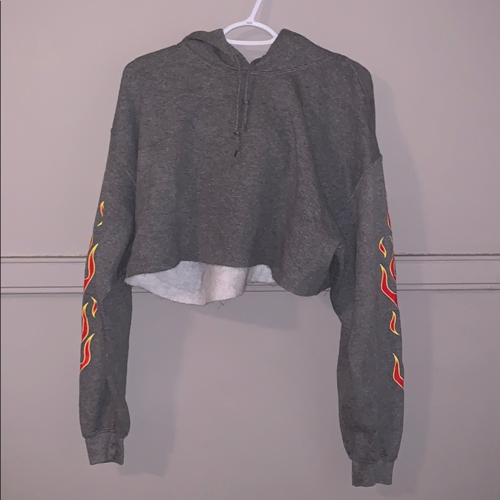 Two Piece cropped hoodie set